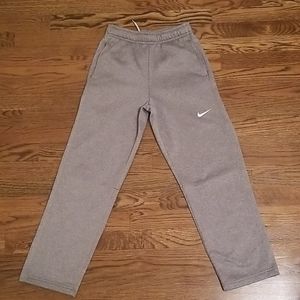 Nike fleece lined performance sweatpants size YM
